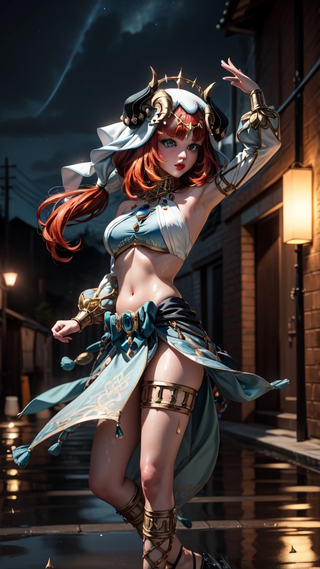 S-curve, s line, masutepiece, of the highest quality, Official art, Beautiful and aesthetic:1.2), ighly detailed, Colorful, highest details, Illustrations, Everyday scenery, 1girl in, Solo, (large boob, Final Fantasy 12, Ashelia, shorth hair, short-hair, Ashelia Costume, Red mini skirt, thighs thighs thighs thighs, Knee socks that cover up to the shin, jewely, Blue belt, Number on one of the belts), Medieval fantasy, move chart, close-up, Best Quality