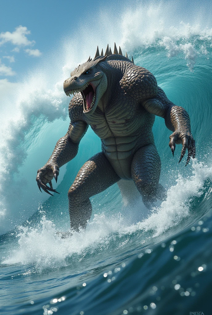 Name:orochi
Gender:male
Height:100miles
Weight:20000 tons
Age:100
Appearance:giant snake Kaiju huge fangs in the water a lot
Origins/Backstory:enemy of godzilla(gojira) also sometimes ally has powers of a black atomic breath has Godzilla like plates for his charge up this snake Kaiju has huge fangs and can break the worlds giantess iron bar with just one bite
Abilities:black atomic breath atomic coil can reason with Godzilla when needing help
Weakness(es):female Kaiju in heat looking to mate weakness electricity
Additional info:he is as old as Godzilla and is a rival and a ally just like king to godzilal