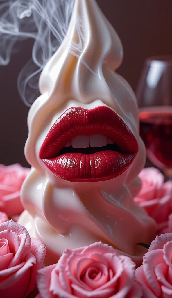 Realistic, decapitated woman's head on a plate, full of blood, ((eyes closed)), ((face pale)), blood spots, served like a meal, bloody, photorealistic, 4K, Nikon, ahegao face, tongue hanging out