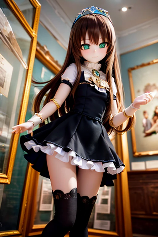 white background, simple background, full body, dress,
standing, <lora:Lisachi:0.75> <lora:newlisa:0.4>, long hair,