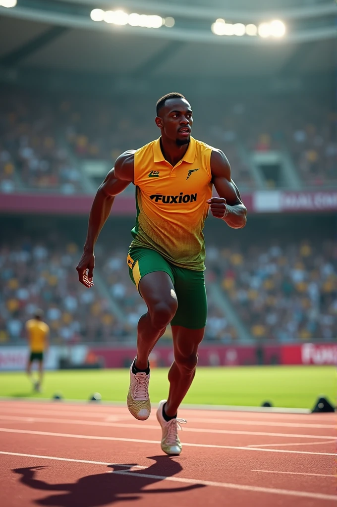 usain bolt, ((running)), sleeveless jamaica shirt, (((olympic stadium))),
intricate, masterpiece, best quality, highly detailed, <lora:3DMM_V12:0.0> , (action scene), flashlight, flashlight_beam,
track and field, spectators, 100 meter run,
Atey Ghailan, Studio Ghibli, by Jeremy Mann, Greg Manchess, Antonio Moro, trending on ArtStation, trending on CGSociety, Intricate, High Detail, Sharp focus, dramatic, photorealistic painting art by midjourney and greg rutkowski,
depth of field, dynamic pose, dramatic angle, unreal engine, 8k, highly detailed, unreal engine, photo, photorealistic, hyperrealistic, cinematic lighting, cinematic composition, beautiful lighting, sharp, details, hdr, 4k,