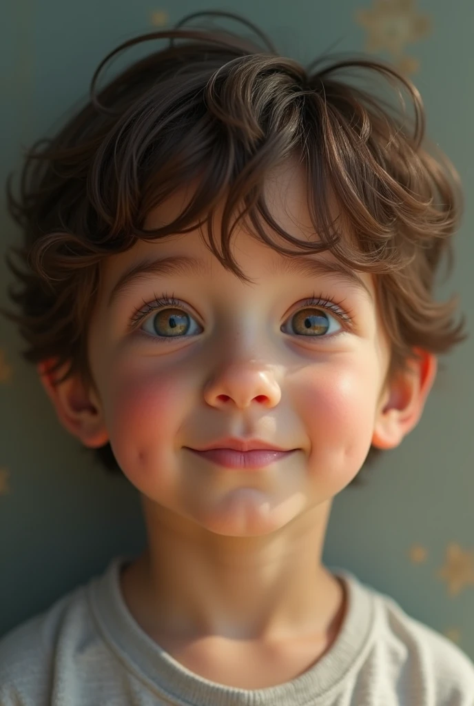 Create UHD photorealistic realistic photo, no animation, no 3D image, no Pixar style animation, no extra fingers. 18-month-old French-Italian boy named Marius, flashing a charming smile at a family gathering. Nikon D850 with 85mm f/1.4 lens for beautiful bokeh. Warm, indoor lighting. Candid family moment style.