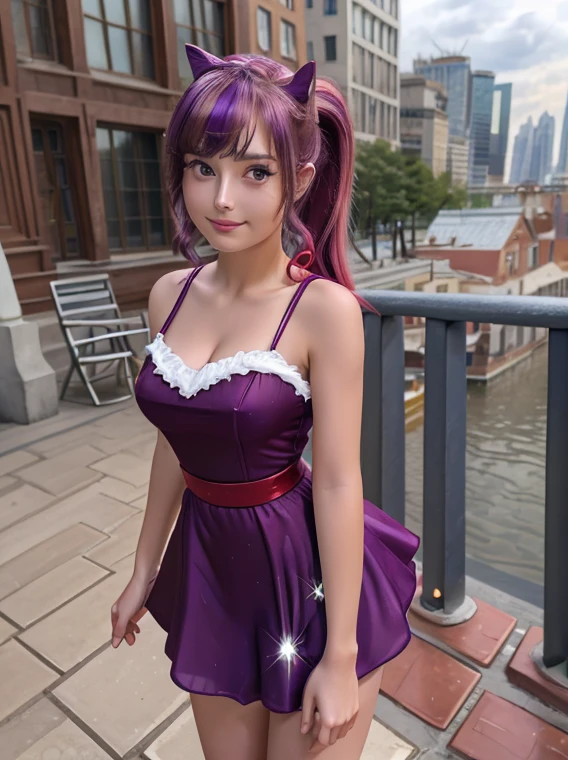 very cute and beautiful girl,(very detailed美しい顔と目:1.2),(Pink leotard:1.2),(No sleeve),(smile),
city street festival,(parade:1.2),(Many people wearing pastel colored costumes),flag,empty confetti,outdoor,Depth of bounds written,
cowboy shot,Are standing,dynamic pose,black hair,hair band,
(highest quality,masterpiece:1.2),disorganized,High resolution,super detailed,very detailed,32K,8K resolution,
intricate details,movie-like scene,detailed background,alone,dynamic angle,
hair blowing in the wind,