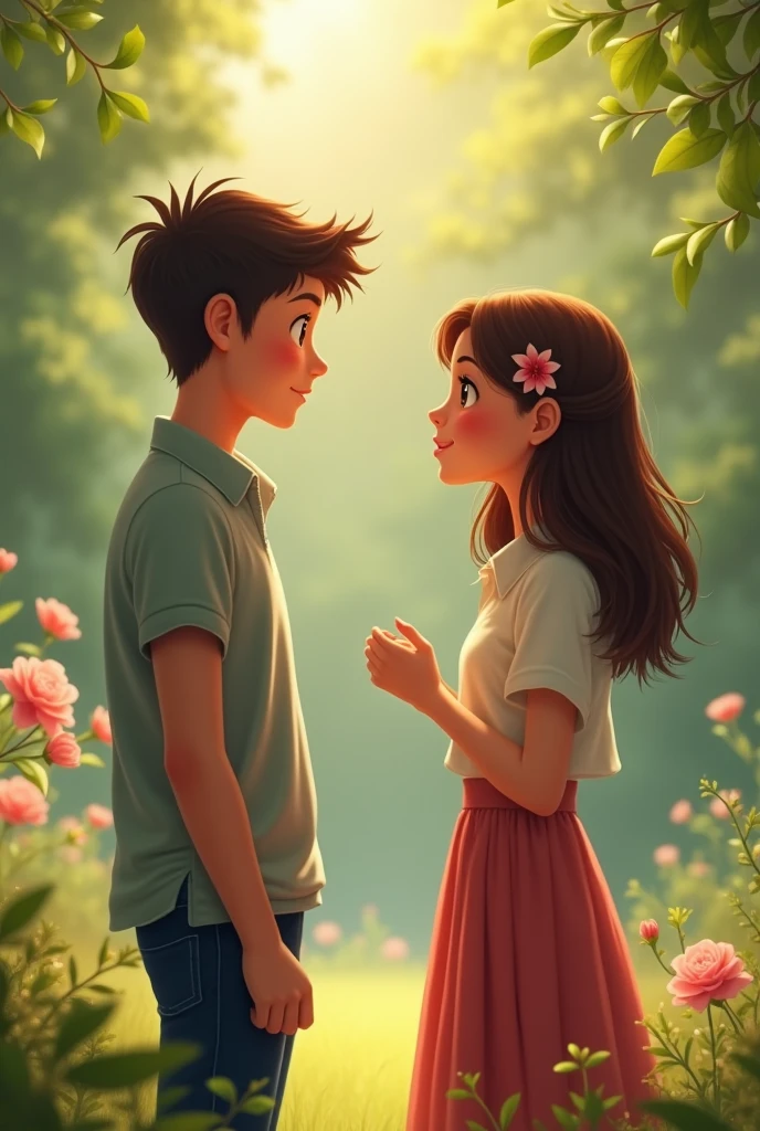 Ggilr love boy