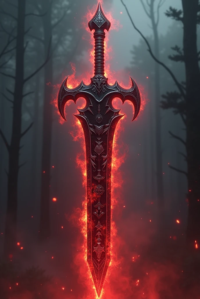 A demon sword - SeaArt AI