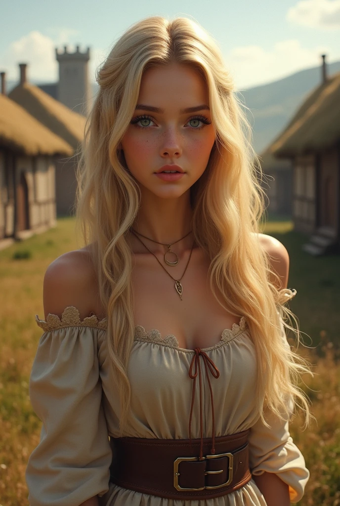 araffed woman with long blond hair sitting in a car, perfect white haired girl, kailee mandel, a gorgeous blonde, a girl with blonde hair, blonde hair and large eyes, long blonde hair and large eyes, she has blond hair, portrait sophie mudd, her hair is white, jaw dropping beauty, beautiful blonde girl, ava max, madison beer