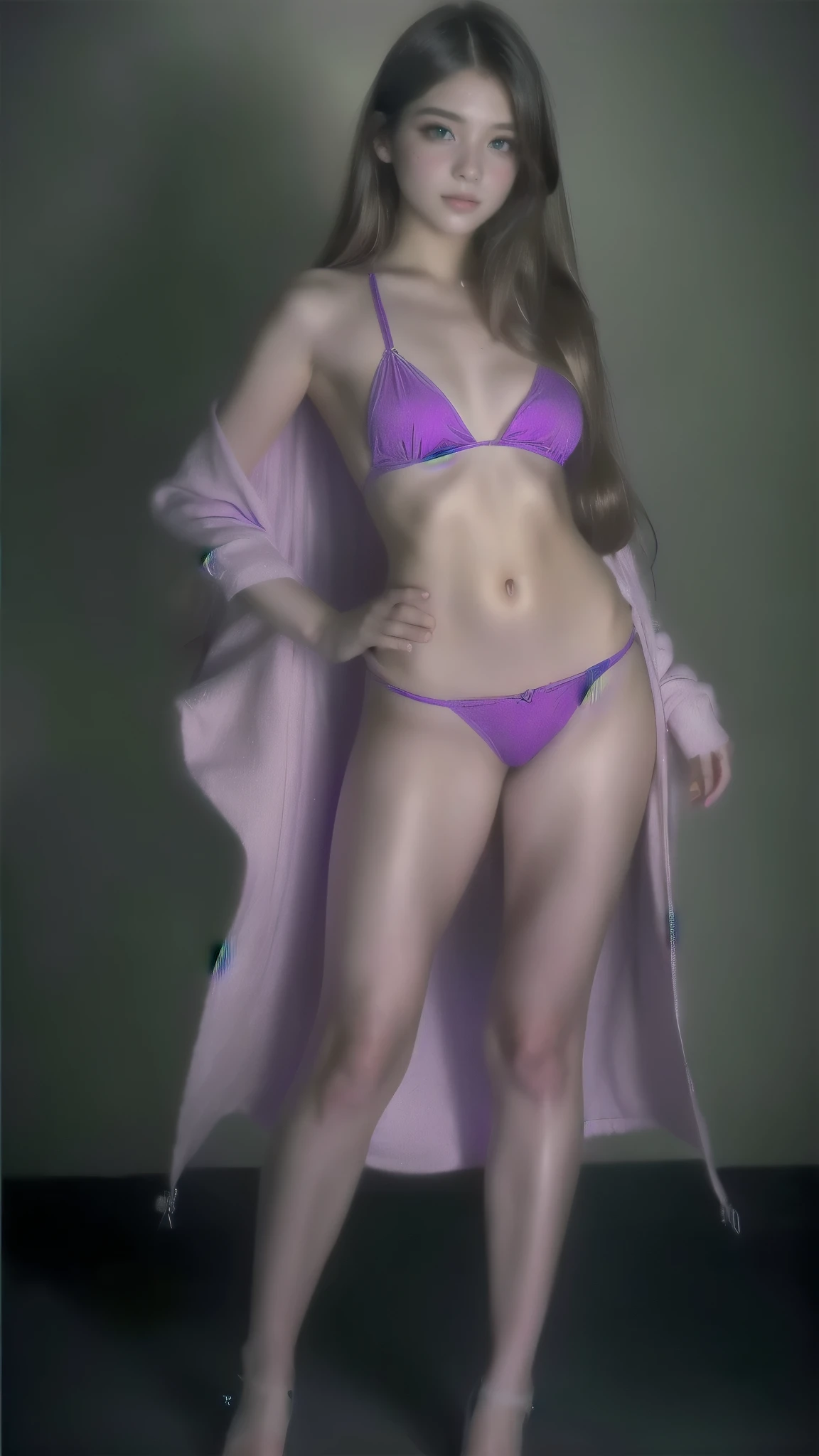  highest image quality 、 real image、18 years old美少女、ポニーテール pretty woman、 Pretty sister 、A woman wearing a pink dress and cape stands in front of a building, 18 years oldの女の子,Jun the Swan、science ninja、 white panties 、 pretty woman、 As a retro-futuristic heroine, 18 years old、As a retro-futuristic heroine, beautiful thighs、Sheila, She - RA, portrait of anime heroine, Portrait of a modern dharna, anime visual of SUPER GIRL, SUPER GIRL, official art, , hurry up,  Mecha White Miniskirt, 
([long hair hair]:1.8), (full body:1.8), (upper body up:0.3), (hyper realistic:1.4), (realistic:1.3), (best quality real texture skin), Detailed eyes, detailed face, PERSEPHONE, persephone, (SFW:1.5) Hyperrealistic, LESS saggy , (SMALL :1.5), (HUGE LEGS:1.5), (LESS THIGHS:1.5),  perfect legs ,  perfect legs , pernas added, pernas added e perfeitas,  shapely legs, toned thighs, pernas added, Smooth thighs. (  pose :1.5), (thick eyebrows:1.2), (big purple eyes:1.2), ( ultra detailed eyes:1.4), ( high resolution eyes :1.1), ( ultra detailed skin texture:1.4), (Beautiful toned body:1.1),  ,
body proportions, (Chapped lips:1.4), (blush de nariz:1.2), foreshortening, black cuts, (eye contact), High contrast, ultra high resolution, high resolution, detailed, Clean face,  ( face:1.5), (big purple eyes:1.2), ( ultra detailed eyes:1.4), ( high resolution eyes :1.1), ( ultra detailed skin texture:1.4), PERSEPHONE, Persephone, Persephone, (SFW:1.5),  (full body:1.8), (upper body up:0.3), (hyper realistic:1.4), (realistic:1.3), (best quality real texture skin), Detailed eyes, detailed face