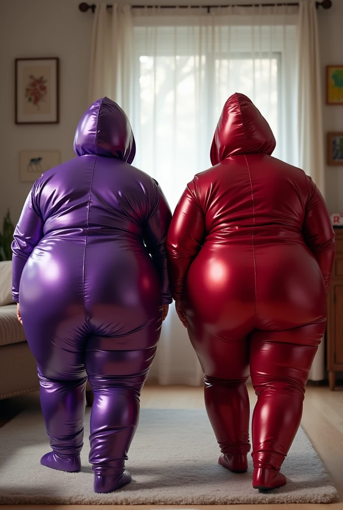 Hyperreal photo. SSBBW fatcatcathy:3. Redhead, fat, femme. Walking down SF street. (Quicksilver) (spandex) (High Neck Bodysuit). All busty, broad, full-figured. Jumbo breasts. Thick thighs. Young fat sexy sapphic office girl daydream. Bad:0