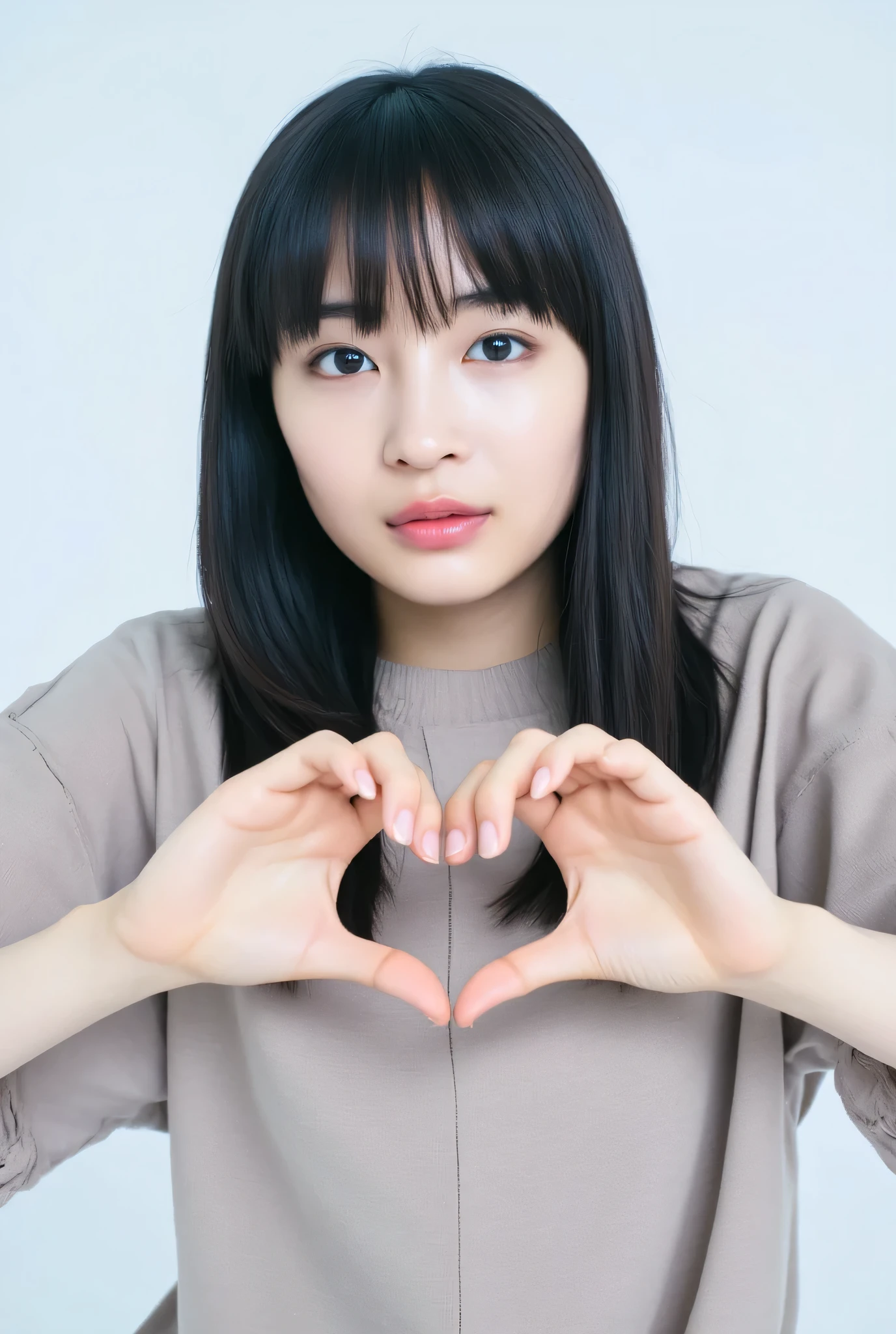 there is a woman that is standing up with her hands together, taken with canon eos 5 d, taken with canon 8 0 d, chiho, taken with canon eos 5 d mark iv, taken with a canon eos 5 d, taken with a canon eos 5d, taken with sony alpha 9, captured on canon eos r 6, with short hair