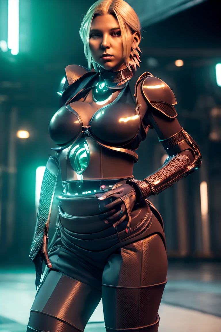 A beautiful young hyper-feminine female character with a perfect body, detailed face, detailed eyes, detailed lips, detailed , highest quality, masterpiece, hyper-realistic, extremely detailed, intricate details, ultra high resolution, 8k, oblong face, (narrow shoulders:1.7), (large :1.7), full , , perfect , (tiny waist:1.6), flat stomach, (large :1.8), ( wider than shoulders:1.6), (large :1.5), firm , , perfect
BREAK
(fully clothed:1.2), (futuristic high tech sci-fi power armored battle dress:1.3), arms and legs fully covered in power armor, outdoors cityscape at night, combat stance
BREAK
(healthy glowing skin), shiny oily skin, short wavy blonde hair with undercut, gradient hair, metallic highlights in hair, large green eyes, freckles, makeup, glossy lips, large full lips, cybernetic implants