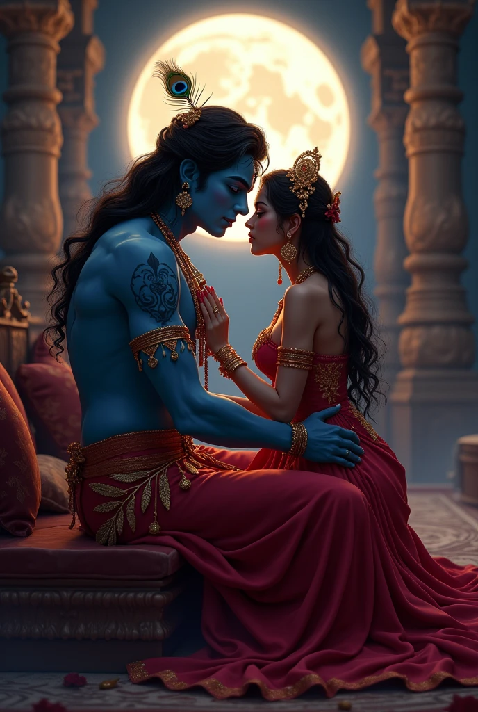 Krishna with jashoda in Jail