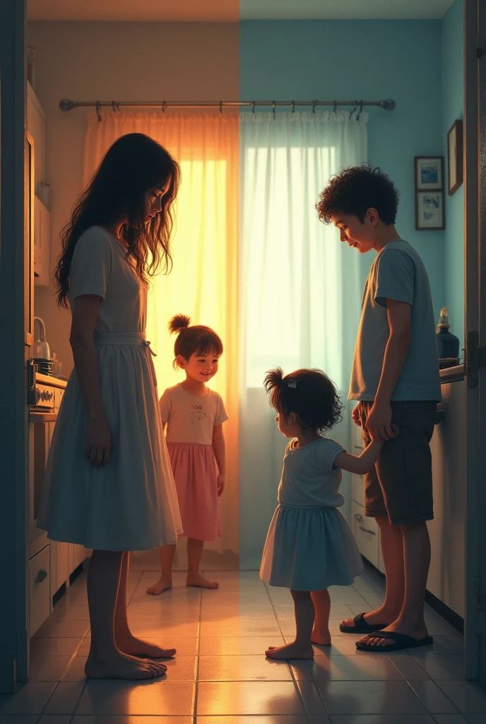 Family without adequate living space