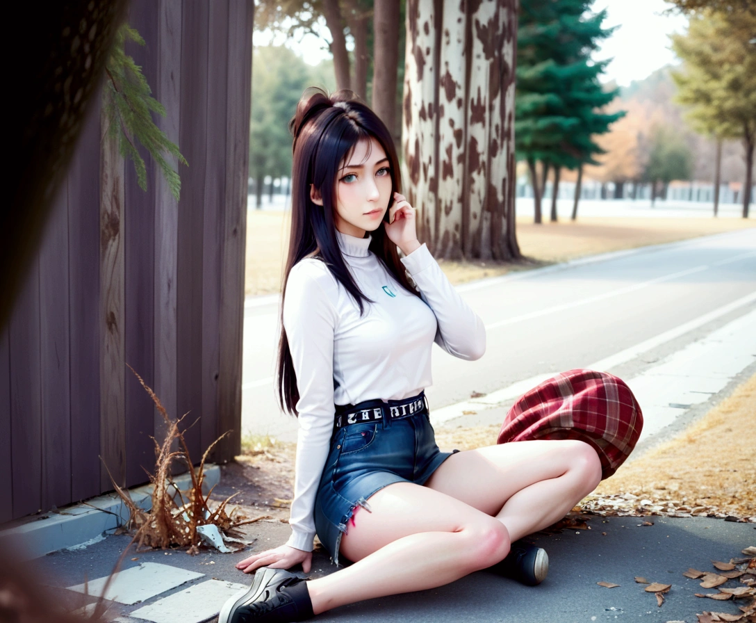 (best quality,ultra-detalhado),(Realistic:1.37),Tifa Lockhart,Rosto bonito e detalhado, expression serious, Corpo Perfeito,corpo atletico,textura ultra realista,rosto delicado,Fit physique