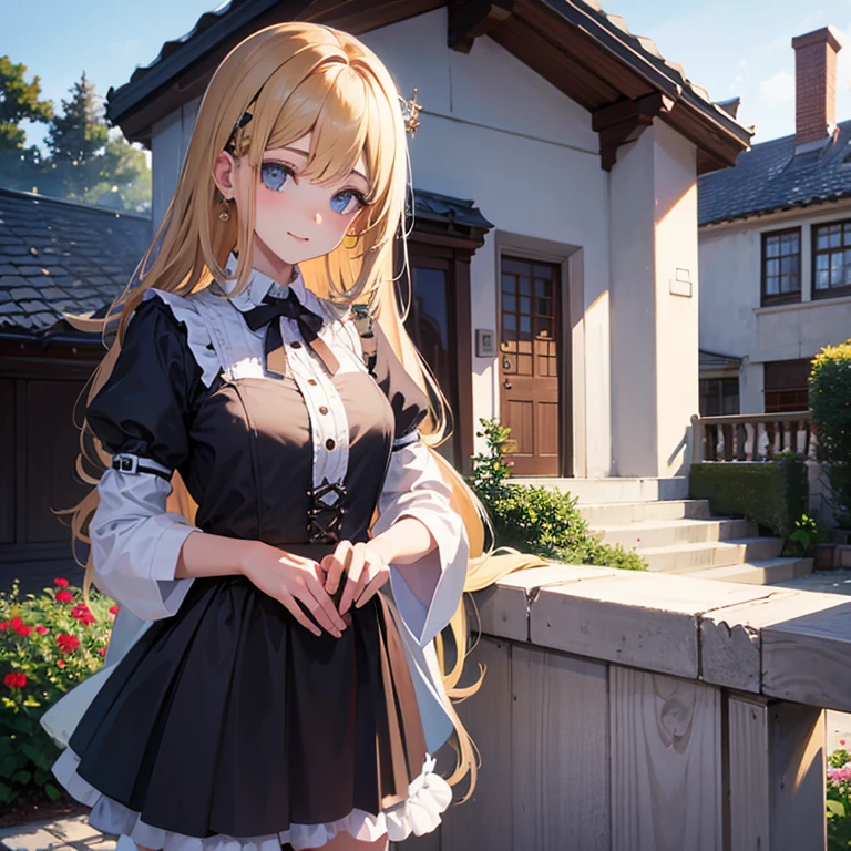 Mahiru shiina, , blonde, (Yellow Eyes:1.3)、Braided long hair,,blush,smile,Beautiful views, Attractive thighs、Beautiful bare legs, //Character
1girl,
BREAK
//Fashions 
Flirty and Fun,
This costume embraces the playful side of frilled nighty lingerie with bold colors and flirty accents, Choose a vibrant nighty lingerie piece in a bold hue such as fiery red, electric blue, or neon green, adorned with eye-catching ruffles and playful details, Pair the nighty with matching frilled thigh-high stockings or knee-high socks for added flair, 
BREAK
Add statement accessories such as oversized bows, playful hair clips, and colorful garters to elevate the fun and flirty vibe, Style your hair in playful pigtails or a high ponytail and opt for bold and colorful makeup featuring bright eyeshadow and playful lip colors for a look that’s as fun as it is stylish,
BREAK、I can see your Pantastar piece.:1.2), highest quality, High resolution, unity 8k wallpaper, (shape:0.8), (Beautiful and beautiful eyes:1.6), Highly detailed face, Perfect lighting, Highly detailed CG, (Perfect hands, Perfect Anatomy),