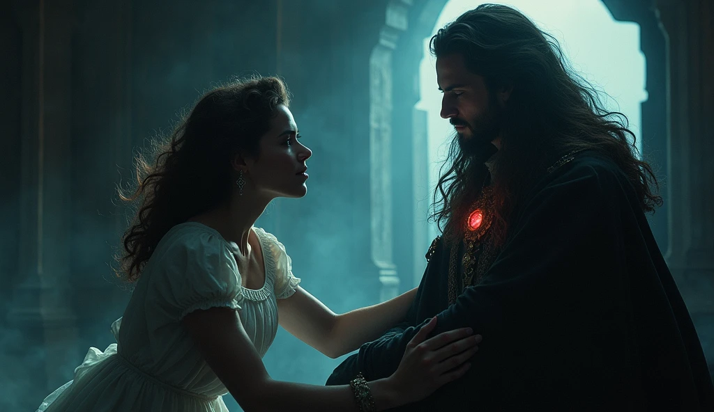 The First Night" It is an epic and moving love story,
which proves that, even in the darkest shadows, true love can light the way