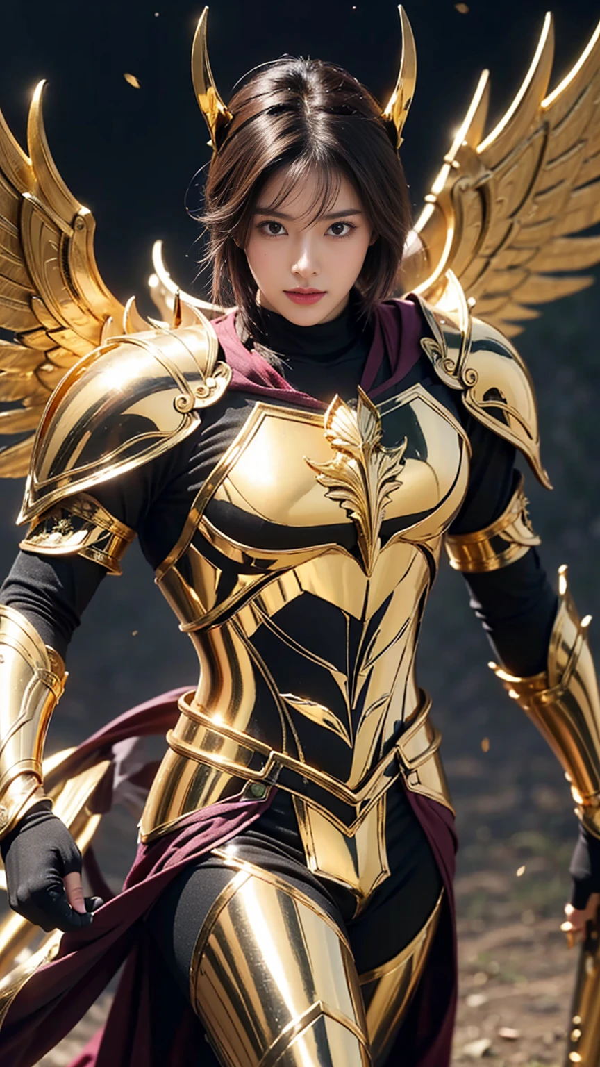 A asian boy like Mighty Archangel Michael,19 years old, handsome, Full Body Shoot, Short Quiff hairstyle, (eyes contact), look at camera, detailed facial parts, Manly, with a muscular constitution :: high detail, is in battle armor, flaming blue sword of golden pearls, a flaming sacred aura radiating from his body, without wings, moon background, surreal, fantasy, magical, intricate details, (dynamic upper body posture: 1.1), depth of field. Best quality, masterpiece, ultra high resolution, (anime realism, photorealistic: 1.4), perfect composition, centered, symmetry