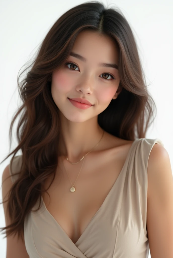 thai garl, age 25, long hair, cute set, cute post