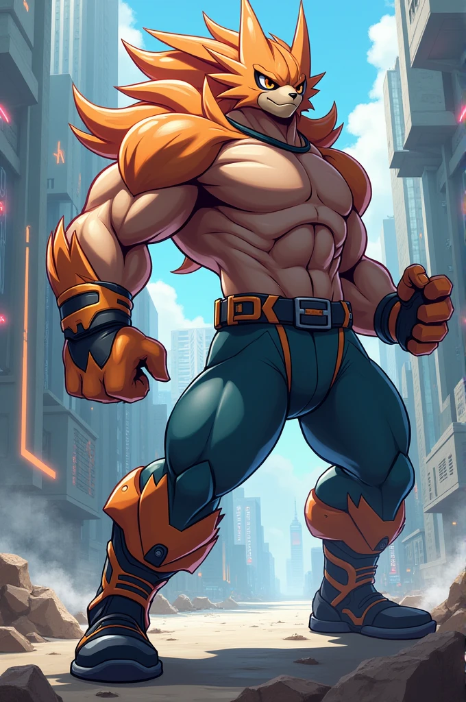 A badass and sporty version of the Pokemon Okéoke