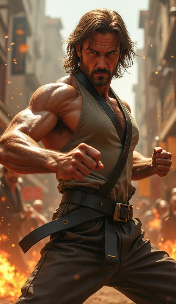 men fighting