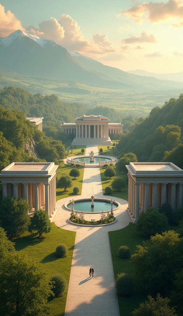 Neoclassical landscape