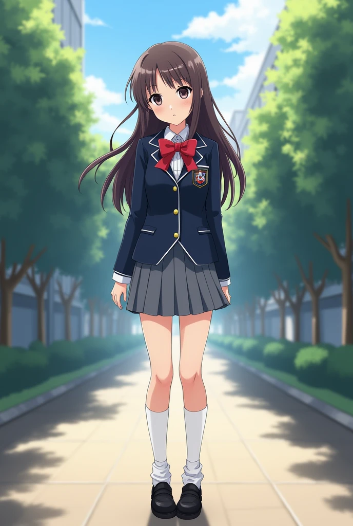 Anime girl in high school 