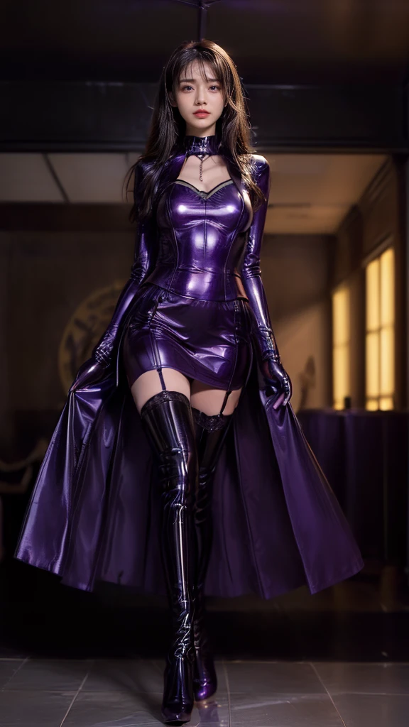 Kiriko Nananan, Maurice Greiffenhagen, Surreal, mysterious, strange, fantastical, fantasy, Sci-fi, Japanese anime, Temple of the Eye, blueprint of the Spiral Exhibition Pavilion, miniskirt beautiful girl, perfect voluminous body walking, dreamwalker's gaze, perfect body, detailed masterpiece