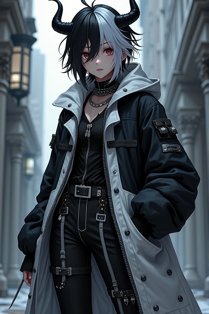 Movement restricted by chains,Being chained to the wall,Sweat,Head yoke,whole body,shota,Beastman,Wolf,Wolf Cut,Long Parka,pants,He looks exhausted.,
Shiny lace-up long boots,Stiletto heels,Adhesive Restraint,first round