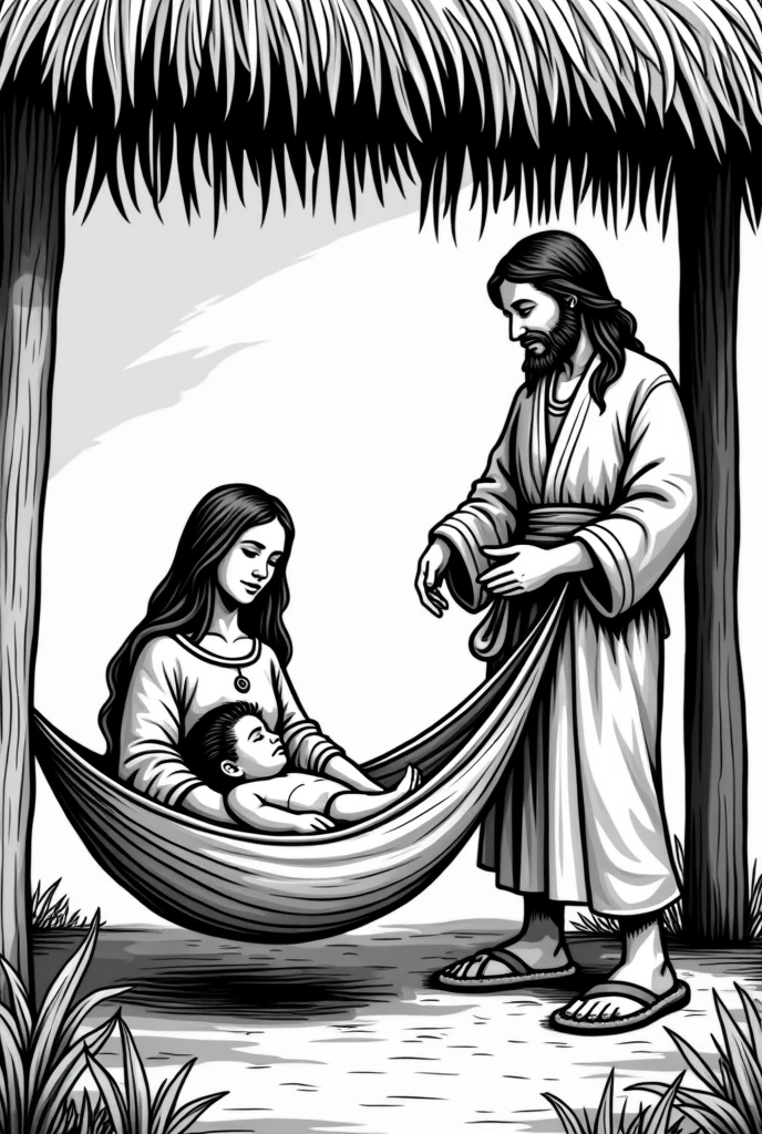 Illustrate the moment when the two anguished women take the baby to King Solomon, Both claiming to be the real mother. imagem perfeita