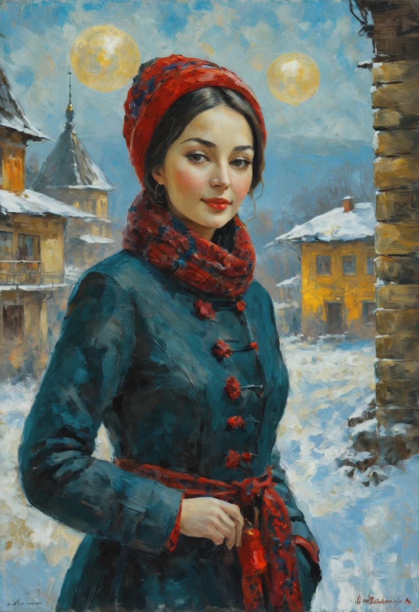 Alexey Kurbatov
new year's winter
portrait of a woman