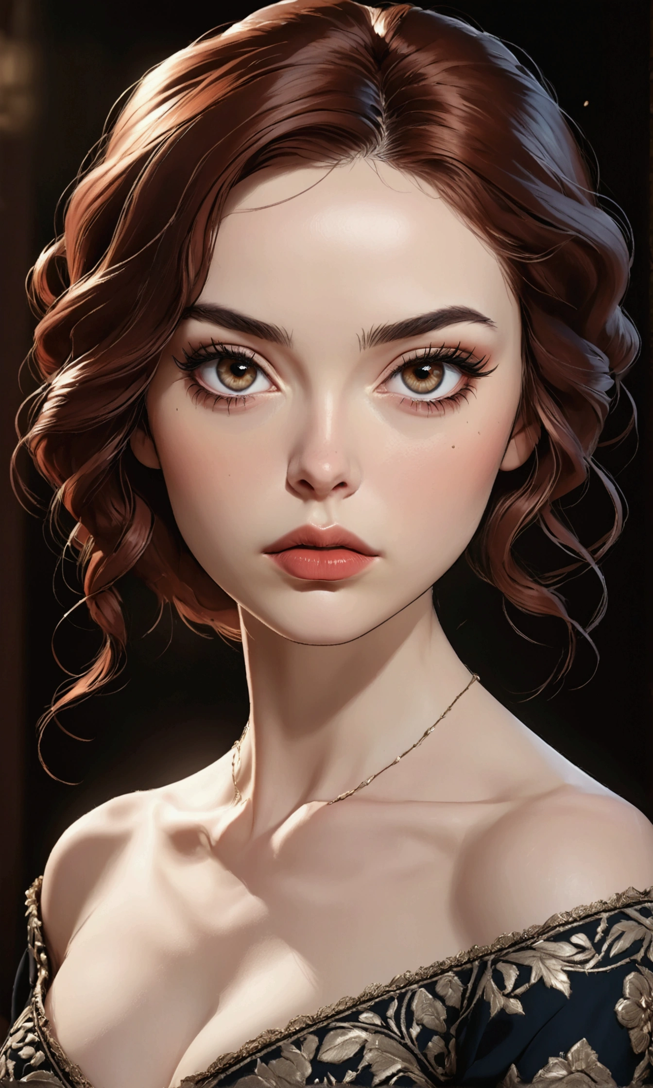 portrait of a woman with a crown on her head, detailed beauty portrait, wlop glossy skin, detailed sensual face, cgsociety portrait, detailed painting 4 k, realistic digital art 4 k, realistic digital art 4k, 8k high quality detailed art, detailed beautiful face, gorgeous digital painting, realistic digital painting, 4k highly detailed digital art, detailed digital painting