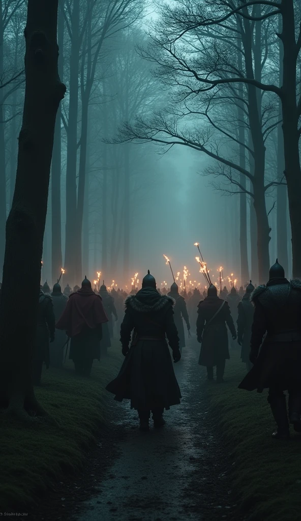 a close up of a person in a dark room with many other people, wearing samurai armor, official trailer, dark fantasy city, standing in a large empty hall, pharaoh, by Shūbun Tenshō, metal brain, science fiction scene, in a horned helmet, at the dawn of time --auto --s2
