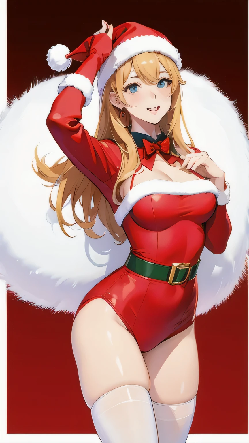 Japanese woman in super fair-skinned sexy Santa cosplay opens her legs、Spreading pussy、sexy Santa costume、 high definition、 REAL PICTURES、blush、Secretary&#39;s Office Background、 ponytail、Long straight long hair、 white business jacket