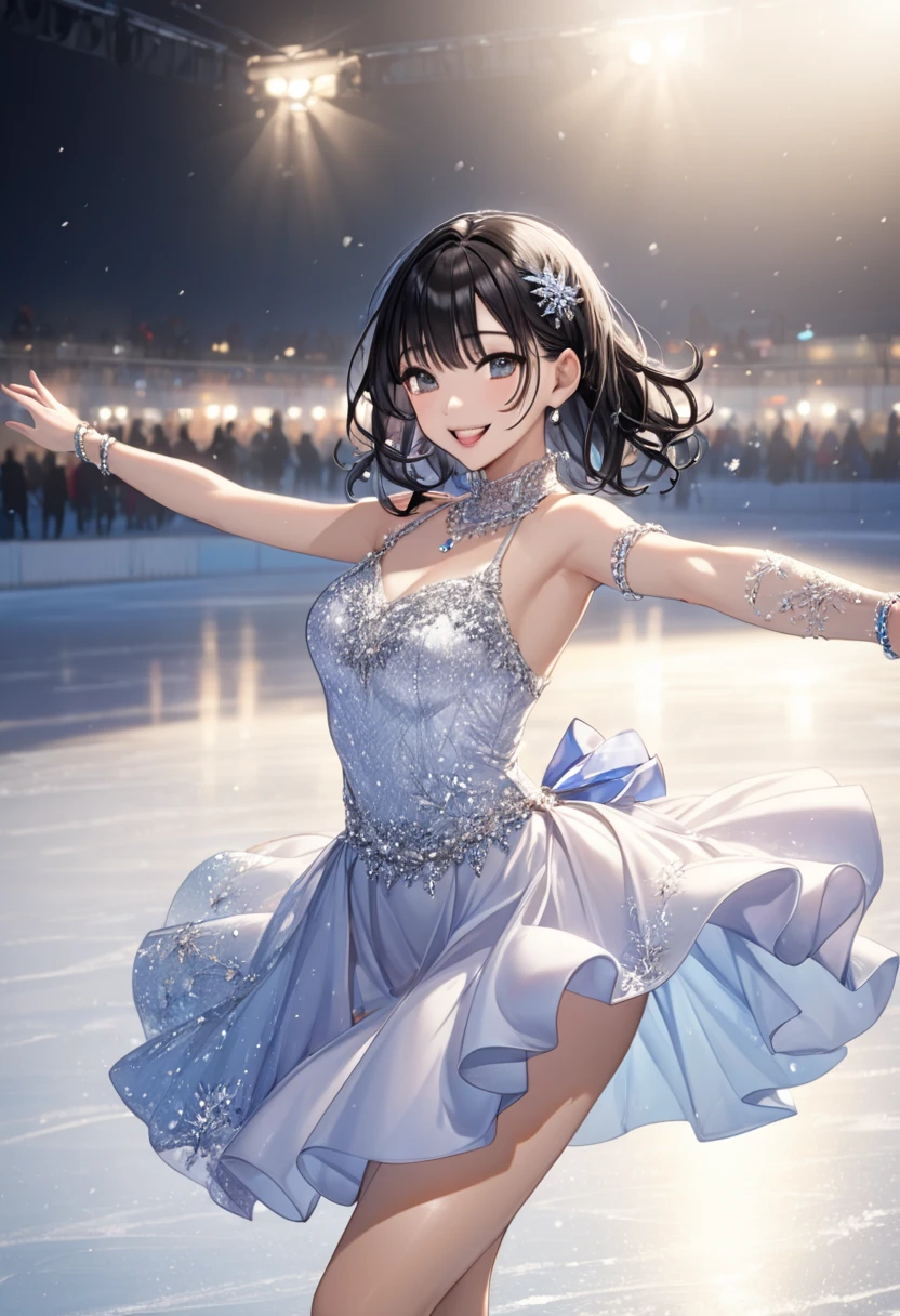 Black Hair Beauty"Haruna"DANCING ON ICE ･ice skating