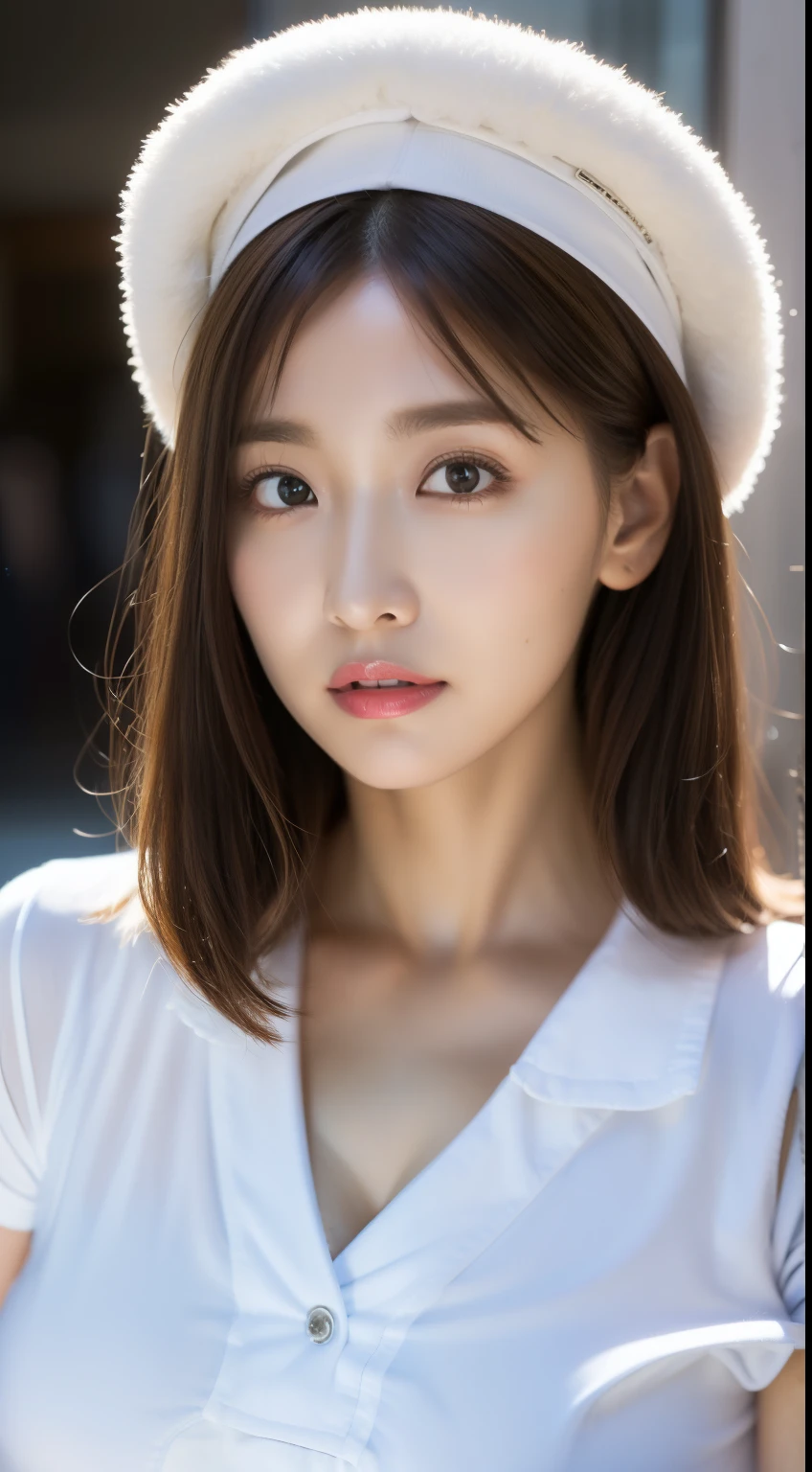 (( best quality,8k,masterpiece:1.3)),(Flower Cap:1.3),focus:1.2, perfect beauty:1.4,Hips:1.2,( Layered Hairstyle :1.2)),(Dark Street:1.3),solo, high definition face and skin texture, full body lesbian ,A sophisticated eye, double eyelids in judo uniforms,Whitening the skin, Long white hair ,(With a round face:1.5),( loose crop top, Shorts :1.6), high definition ,, Detailed Realistic Breasts , beautiful breasts, Realistic Smooth White Skin ,Detailed realistic hands,Detailed realistic fingers,Perfect human body proportions, perfect female figure , sexy,sexual expression, charming, tight clothes,see-through clothes with a sense of transparency, very detailed, ultra-real photos,Smooth lighting, Details Eyes ,Detailed and realistic hair , slim abs,Detailed and realistic arms