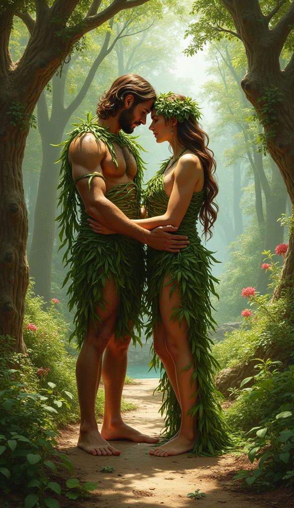Adam and Eve in the Garden of Eden