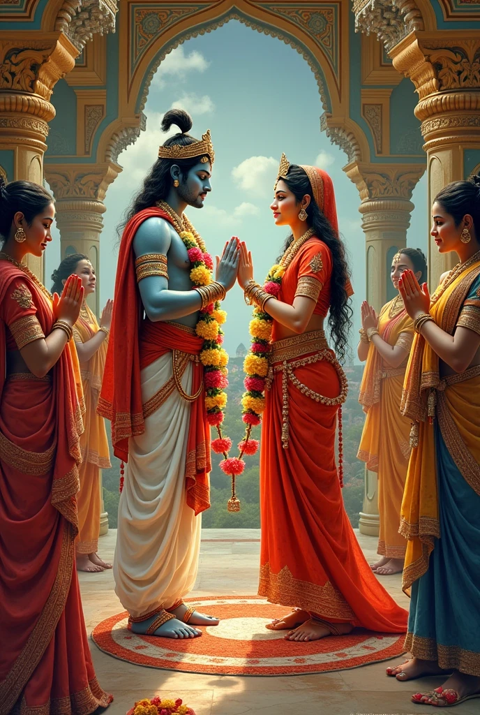 Shree Krishna marriage 10 images