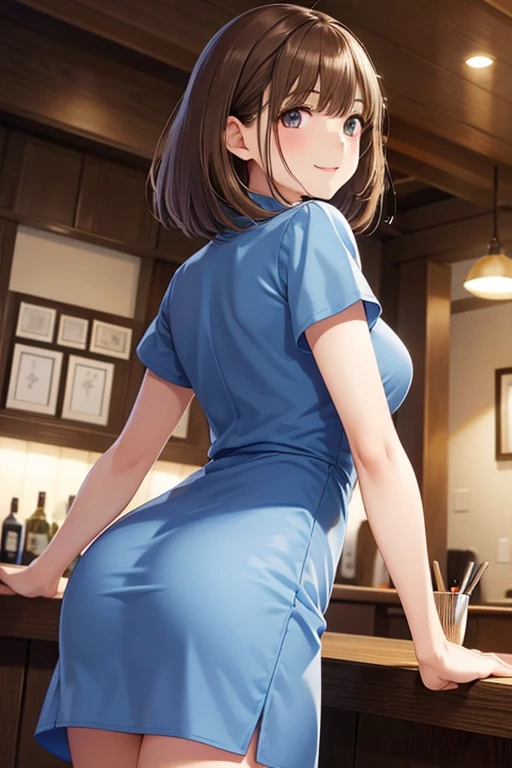 ((My face is very hot)), ((masterpiece, 4k resolution, ultrarealistic, Very detailed)), beautiful girl asiática, beautiful girl, 25 years, big breasts, Curvy body, smile, standing, pose sexy, Front view, (Wearing a thin, short transparent dress), ((pointy breasts)), Small nipple reliefs, (long hairstyle), long legs, High heels, light eyes, eyes looking at the camera