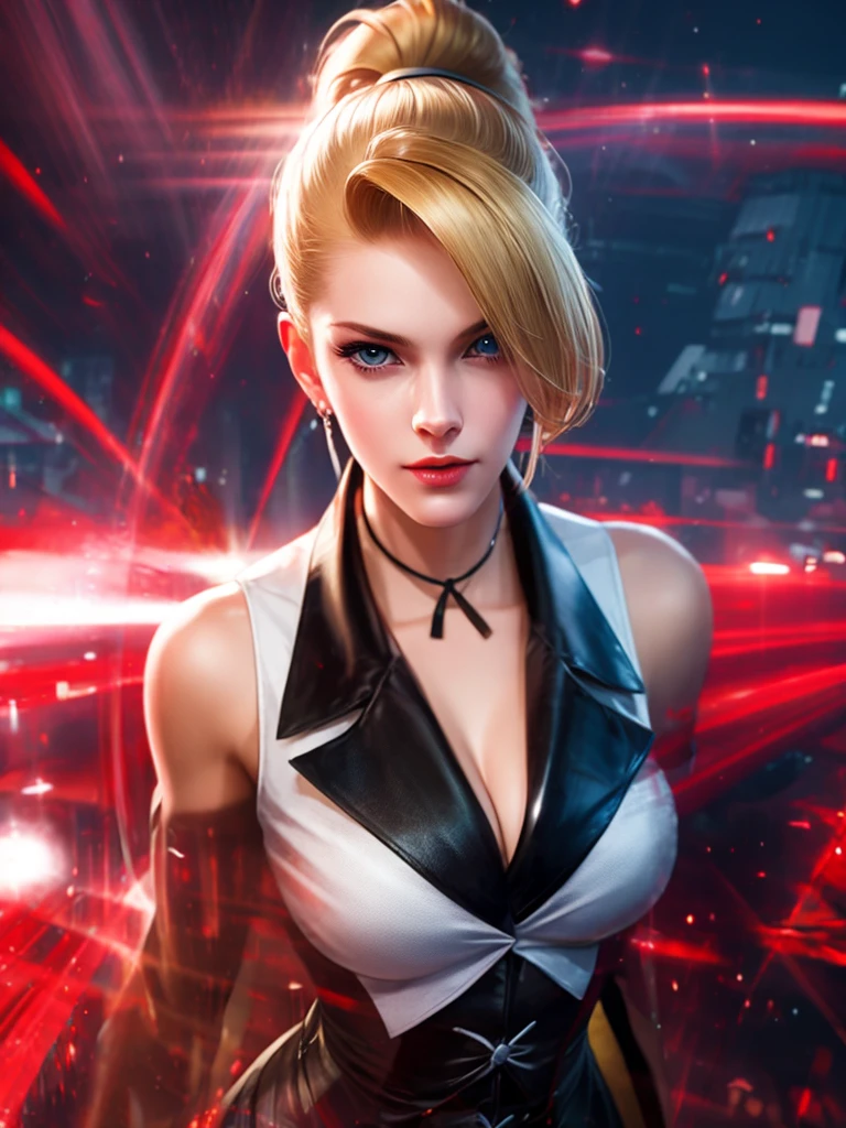 30 year old woman, alone, alone, athletic, sensual, blonde hair tied up with long bangs in front, ultra detailed, digital art, moonlight, cinematic, ultra sharp focus, award-winning photography, perfect contrast, high sharpness, depth of field, ultra detailed photography, global illumination, smooth, ultra high definition, 8k, Unreal Engine 5, ultra sharp focus, award winning photography, Artstation trends,
