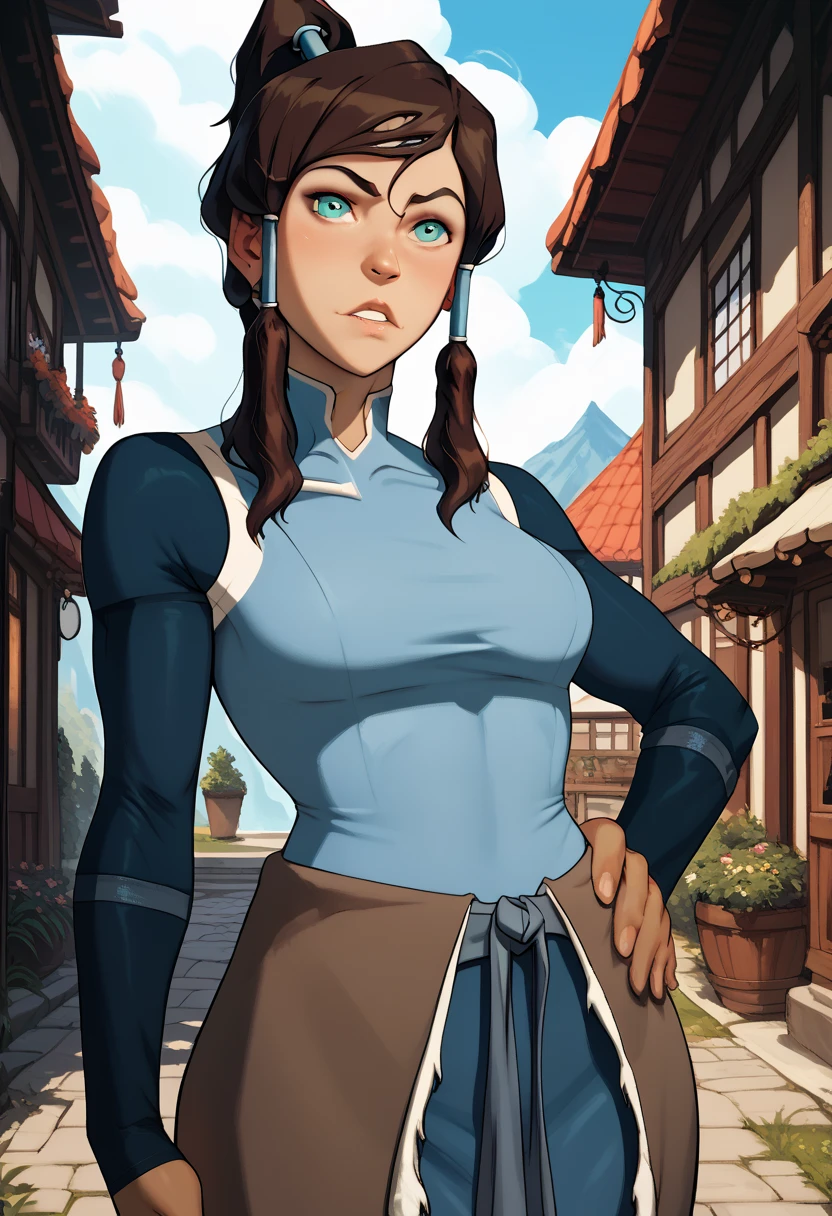 (Korra), Solo female, great body, thick hip, hand on hip