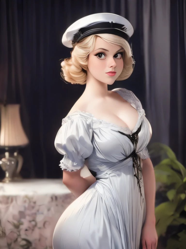 (natural colors, full color:1.6), (photography:1.2), (closeup face:1.2) portrait of gw3nd0l1n3, blonde hair, blue eyes, pale skin, wearing a dress, at a palace garden, <lyco:LoHA_gw3nd0l1n3_SD1.5_230830:1>