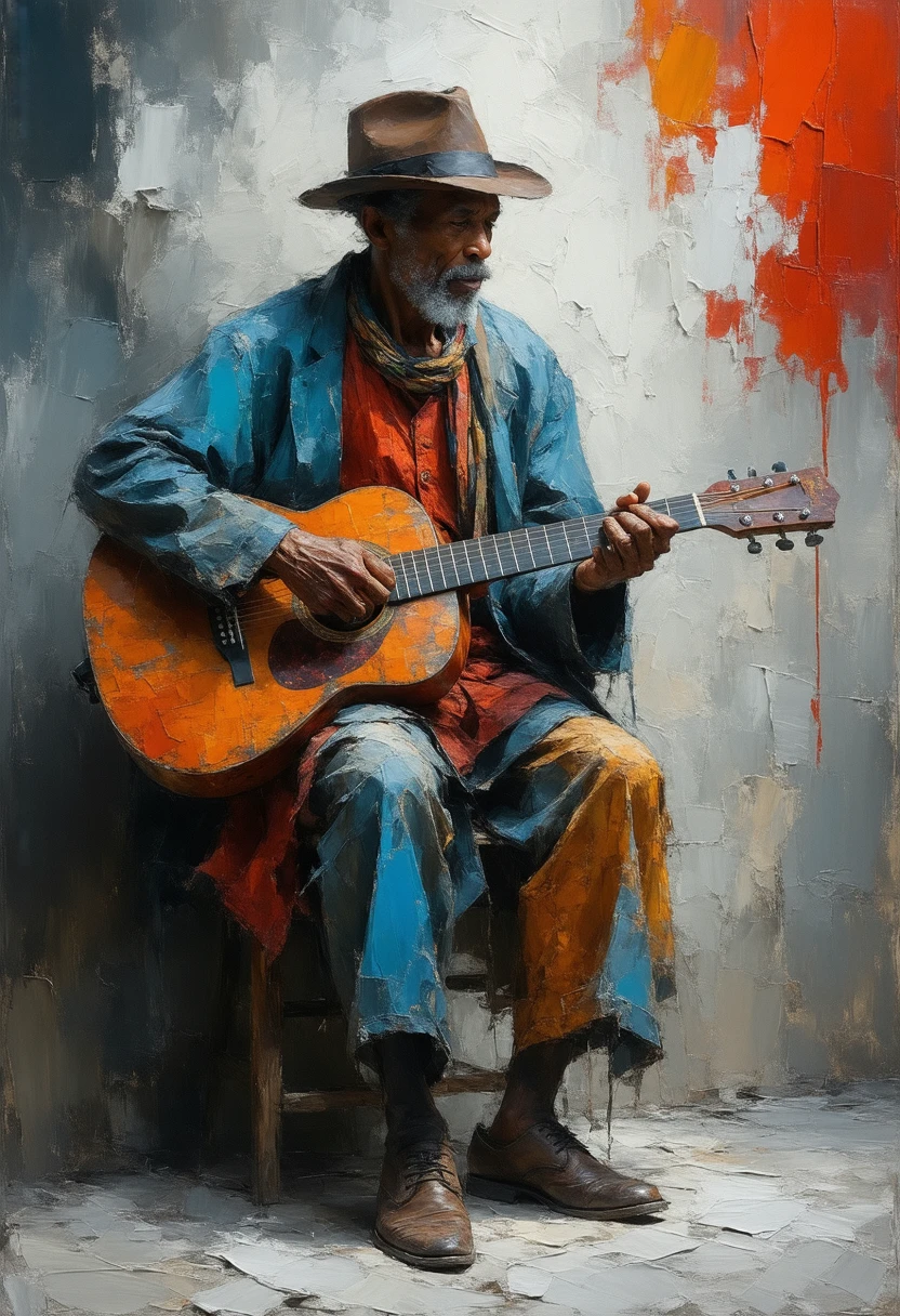 Eric clapton tocando guitarra surrealista, arte digital, art-station, CGSetline por Greg Rutkowski, Directed by: Gustave Dore, Very detailed, 4k, intrincado, Pixiv, Sharp, vibrante, cinemactic, liso, art-station, HDR, octan render,