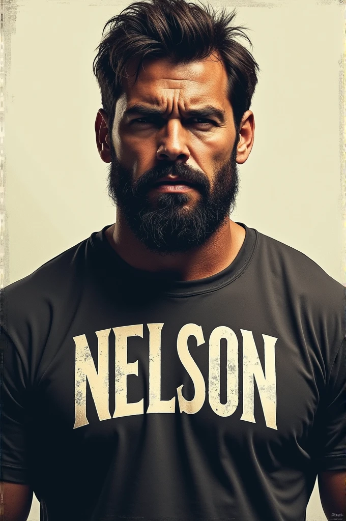 (magazine cover), with text, solo, 1boy, (Huge Muscular black man as a security guard, shirtless, wearing black suit, business pants with belt) (short hair), pectoral, sunglasses, abnormal muscle size, very big muscle, (tan skin: 1.2), (crotch bulge: 1.2), absurdly muscle size, huge pectoral, wide pectoral, (bara pecs: 1.4), (hairy chest: 1.1), short hair, short bearded, simple background, masterpiece, high detailed, 8k, high resolution, --style 250, -- v 6.0