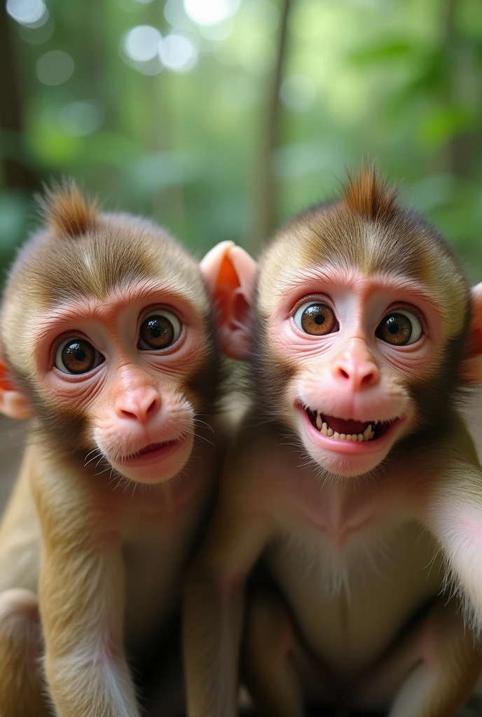 Baby human monkey
