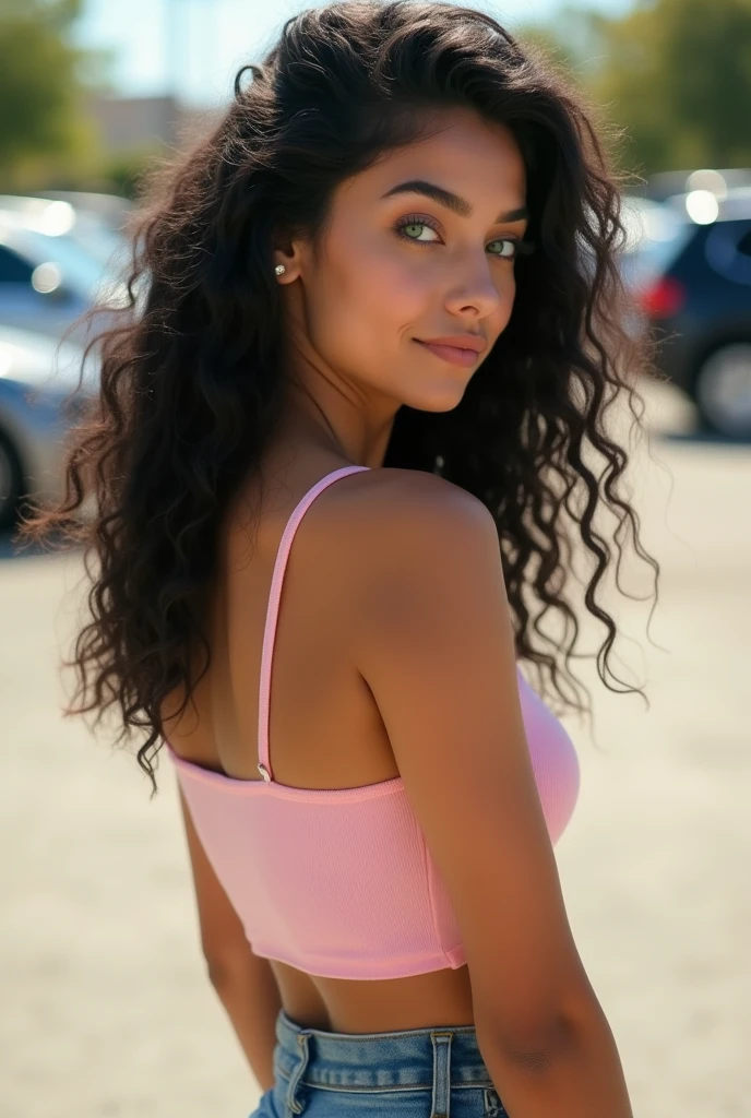 fully body photo、Detailed and realistic 20 year old attractive and stunning black girl、Afro-American Elegant、Standing on a street corner、Wearing an elegant white dress、Beautiful straight long hair、Swaying in the wind、Detailed spots:0.8)、black-brown skin、beautiful countenance、A smile(Red Bikini Top:0.5、hotpants:0.5)、Black Playboy magazine models、Very detailed bright dark blue eyes(looking in camera)、epic lighting、Digital SLR、ultra-quality、foco nítido、degrees of freedom、film grains、central、FujifilmXT3
