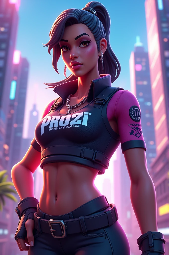 Onesie fortnite, skin tight outfit, thick thighs, butt, busty, voluptuous, seductive, masterpiece, realistic, best quality, ultra detail, ultra high res, extreme detail, highres