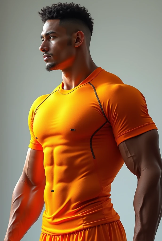 (absurdres, highres, ultra detailed, Ultra HD), ((tall handsome muscular man with a strong physique, solo, male model modern clothing, Full length portrait: 1.5, wearing a fox costume based zip-up jumpsuit with a hoodie that is unzipped revealing his chest and abs, bulge: 1.2)), beautiful, gorgeous, wet, mature, perfect eyes, sexy gaze, (looking at the viewers romantically), perfect body, smooth skin, a hot glow in his skin, extra large chest, largest breasts, extremely large pectorals, big nipples, breathtaking grandeur, model pose, colorful, artistic, focus on his calm facial features, elegant look, sexy posture, full body view,