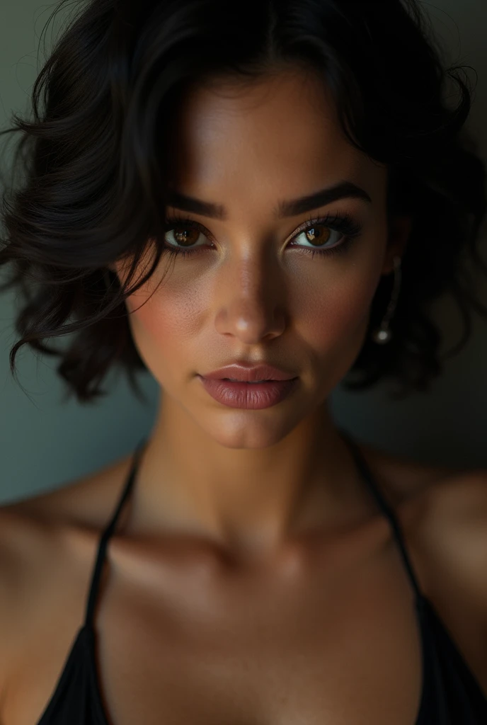 Gabriela Hidalgo Aguilar sexy girl short hair
