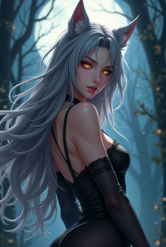 anime wolf girl