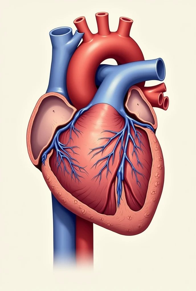 internal structure of a heart 