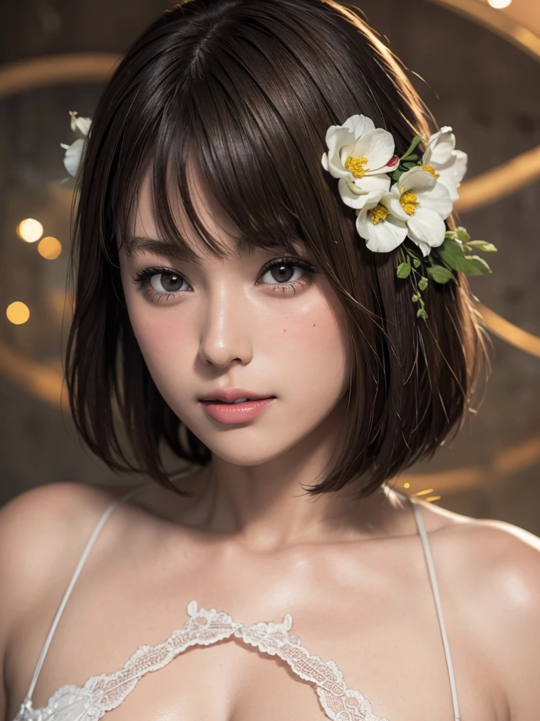 (Highest quality, masterpiece:1.3), shape, ((Beautifully detailed face)), beautifully detailed skin, Intricate details, Very detailed, Best image quality in 8K,(18 year old high school girl,sexy:2.0,Completely naked:1.6,Undressing),A Japanese girl,(Detailed Hair,Bobcut:1.4),Detailed lips,Open your mouth,(The whole body is shown:1.9,Long Shot),blush,Embarrassing,Realistic Face,Realistic Skin,(Vibrant Skin),Vivid lips,Lip gloss,massive cleavage, cleavage bulge, large breasts, hourglass body shape, sagging breasts,